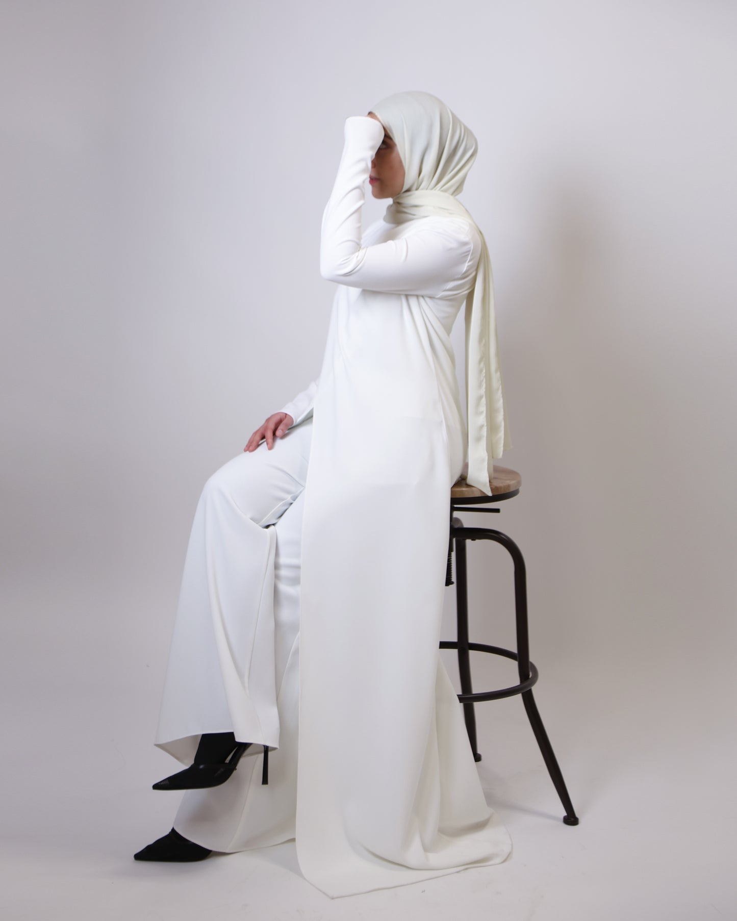 Ivory Crepe Set